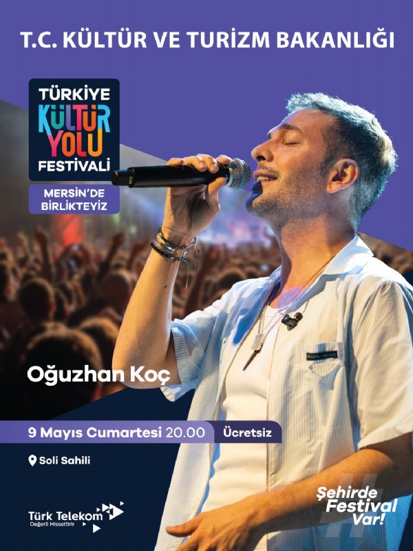 AKDENİZ’İN İNCİSİ İLK KEZ KÜLTÜR YOLU SAHNESİNDE! MERSİN’DE FESTİVAL COŞKUSU BAŞLADI